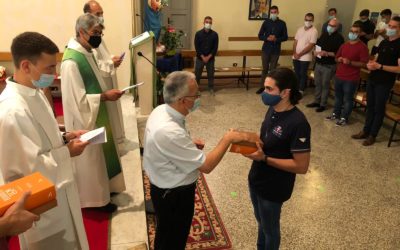 Dos joves de la Inspectoria Salesiana Maria Auxiliadora comencen a Itàlia el noviciat salesià