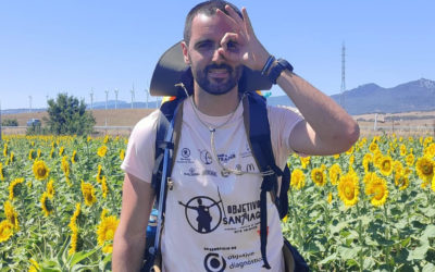Pedro Hidalgo, antic alumne de Salesians Algeciras, recorre 1.300 quilòmetres per una causa solidària