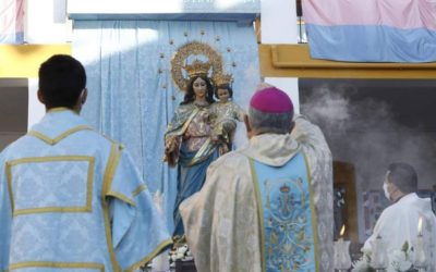L’Hospital Quirónsalud Córdoba realitza un estudi radiològic a la Verge Maria Auxiliadora del Santuari de Salesians per a la seva restauració