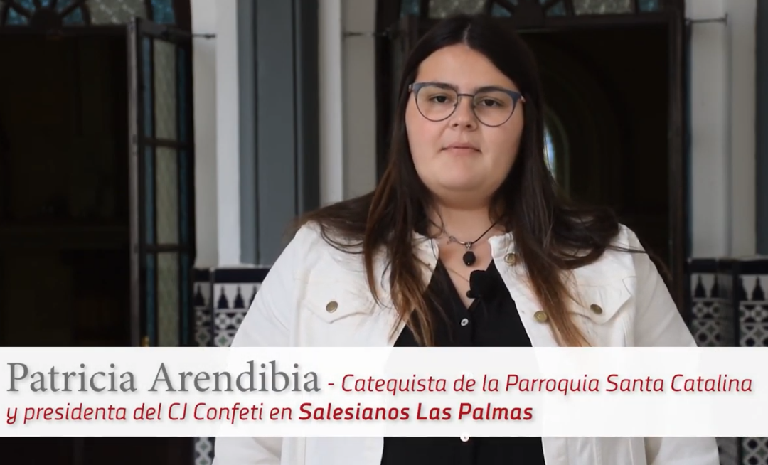En confianza: Patricia Arencibia, catequista de la Parroquia Santa Catalina de Las Palmas.
