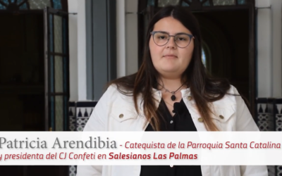 En confianza: Patricia Arencibia, catequista de la Parroquia Santa Catalina de Las Palmas.
