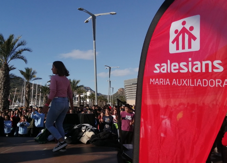Los centros juveniles salesianos se reencuentran en Cartagena para disfrutar del XIII Día de las Federaciones.