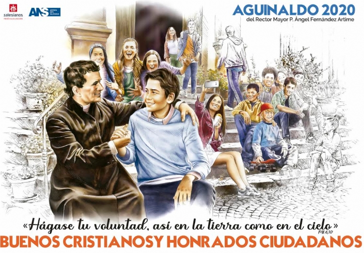 Llega el póster del Aguinaldo del Rector Mayor para el 2020