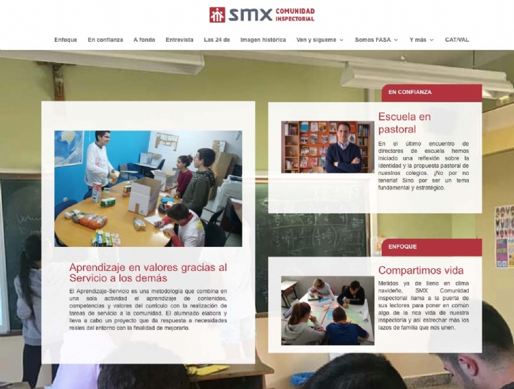 La Revista Inspectorial SMX 43 profundiza en la metodología de Aprendizaje y Servicio