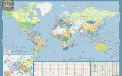 Publicado el mapa salesiano 2020 con la presencia de la Congregación en el mundo