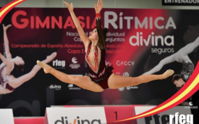 Sandra Navarro de Salesianos Villena participa en el Campeonato de España de Gimnasia Rítmica