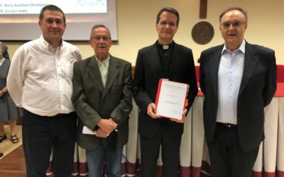 El salesiano Miguel Canino proclamado doctor en Historia de la Iglesia por la Pontificia Universidad Gregoriana de Roma
