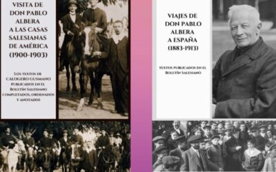 Dos libros publicados de los viajes de Pablo Albera a España y a América