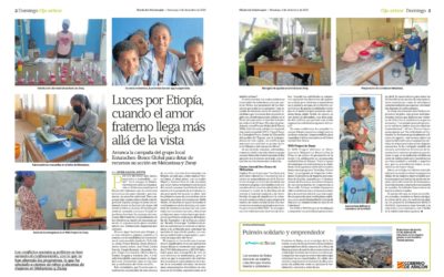La campanya «Luces por Etiopía» de Salesians Huesca innova aquest any amb 3 gales virtuals