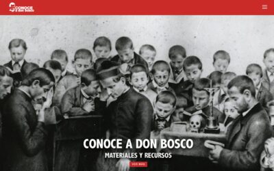 Coneix Don Bosco, una web per aprofundir sobre la figura del sant dels joves
