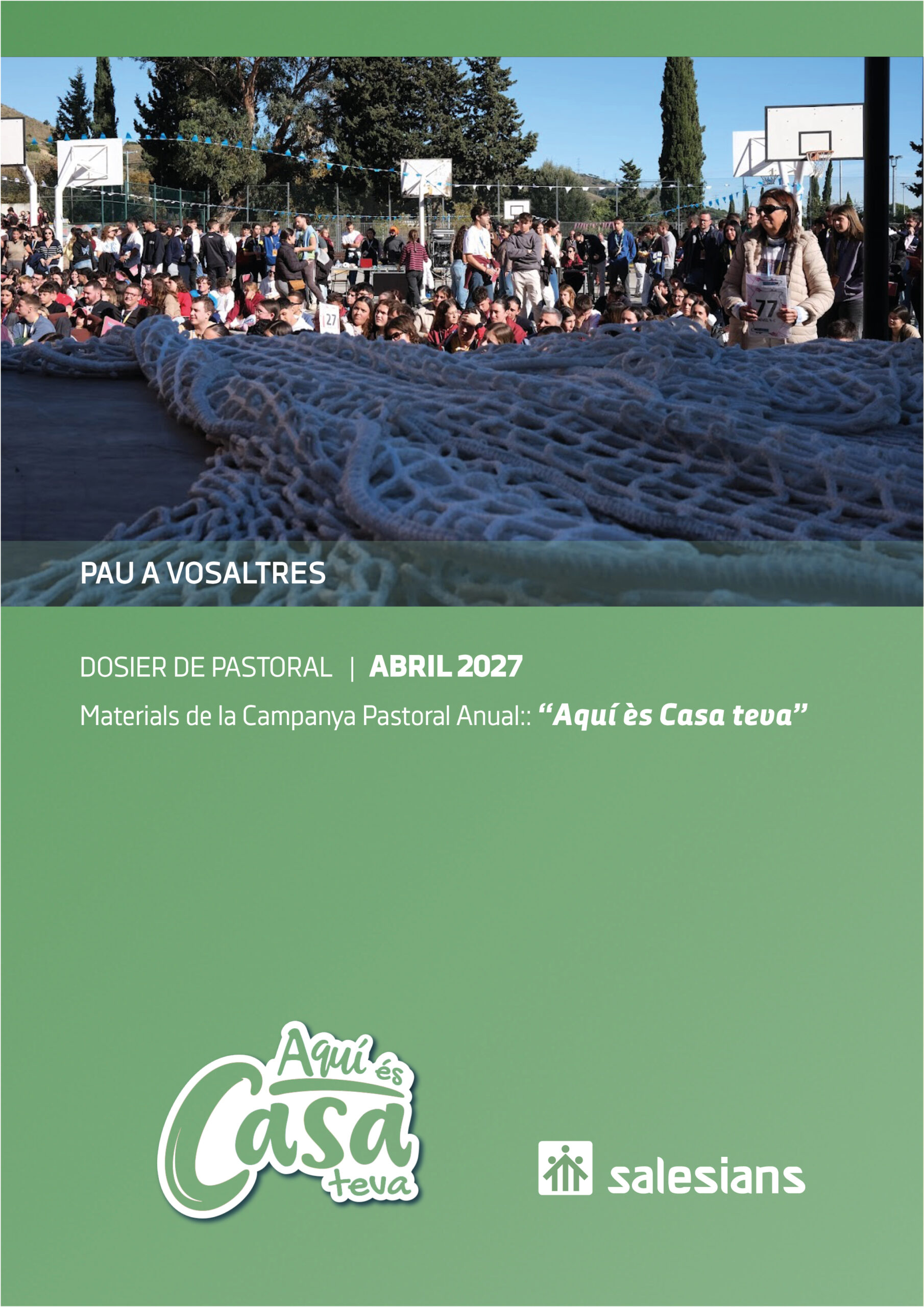 Portada del dossier d'abril: Pau en aquesta casa
