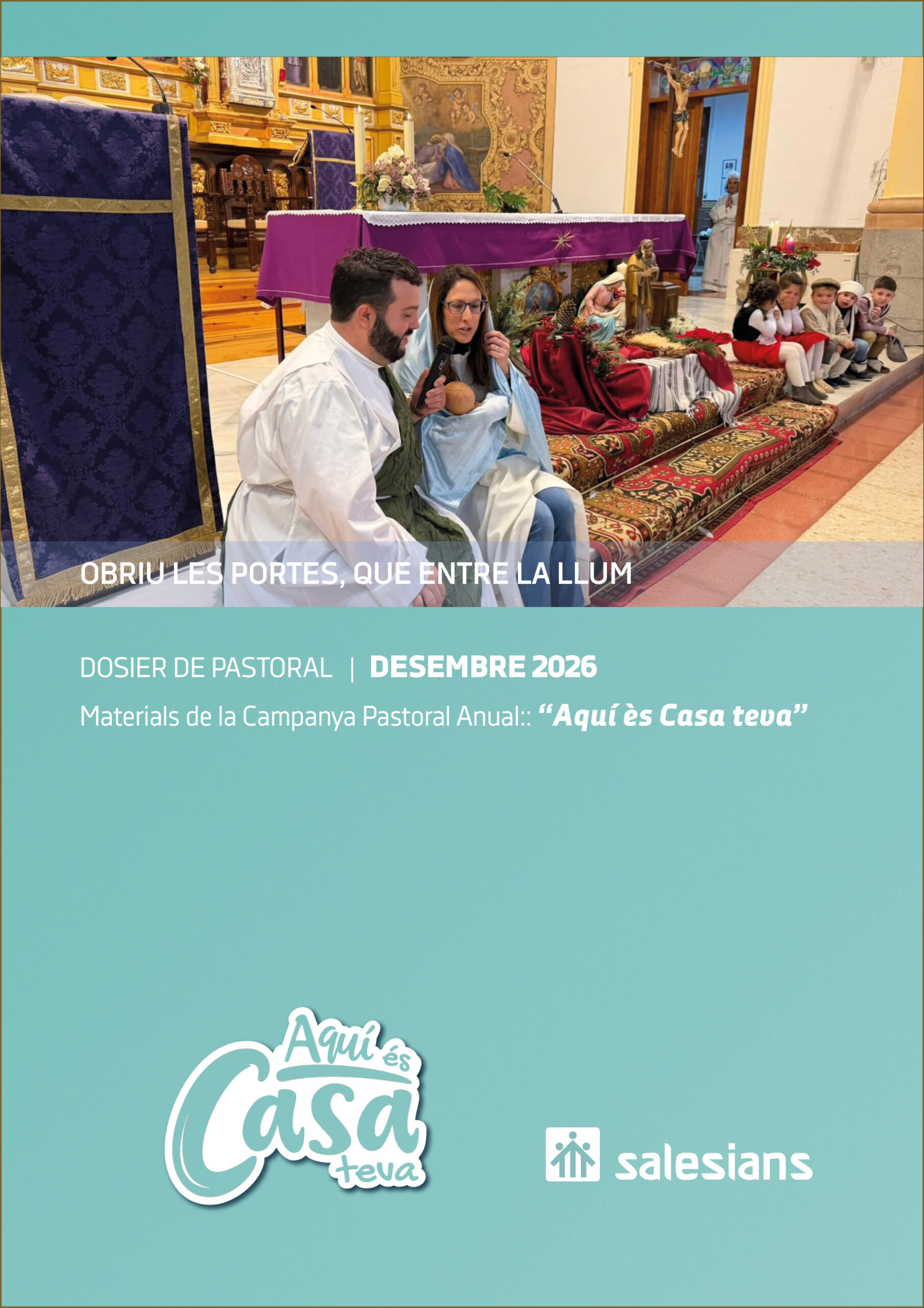Portada del dossier de desembre: Obriu les portes, que entri la llum