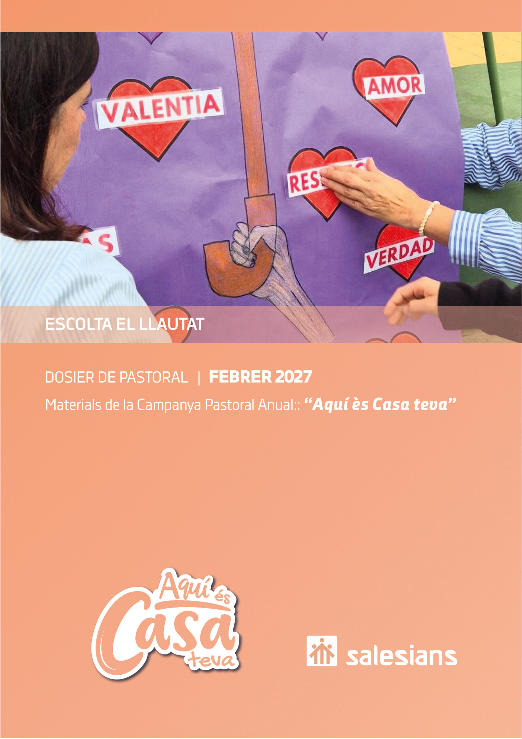 Portada del dossier de febrer: Escolta el batec