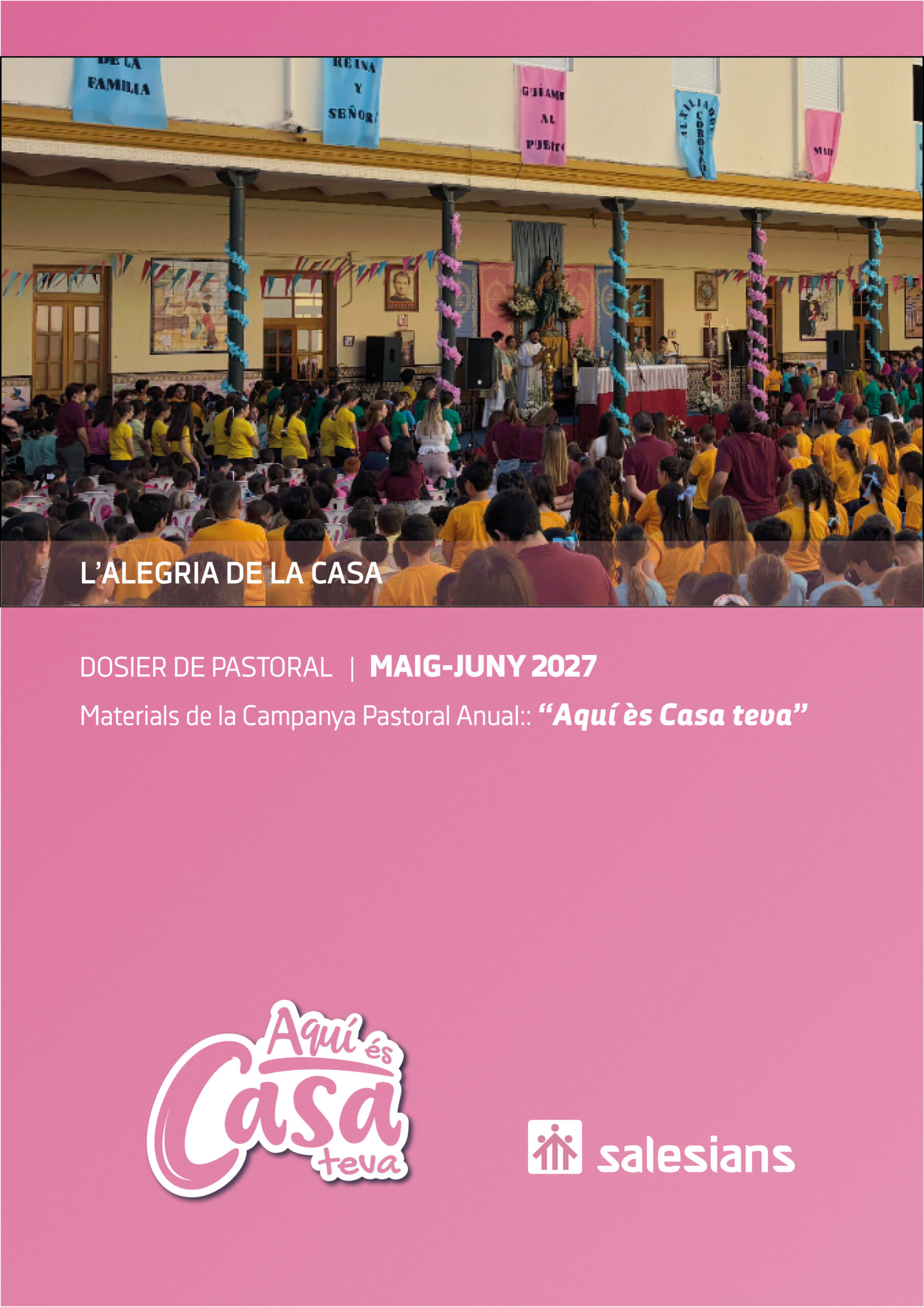 Portada del dossier de maig i juny: L'alegria de la casa