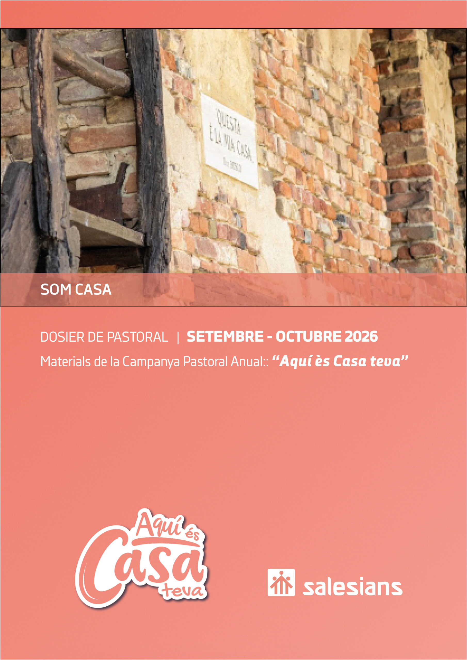Portada del dossier de setembre i octubre: Som casa