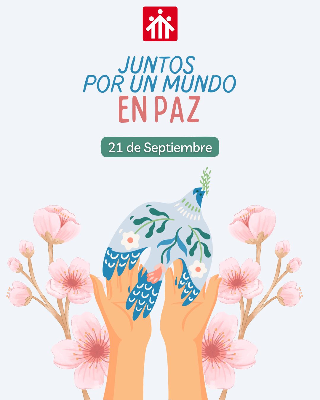 Post de Instagram Día de la Paz