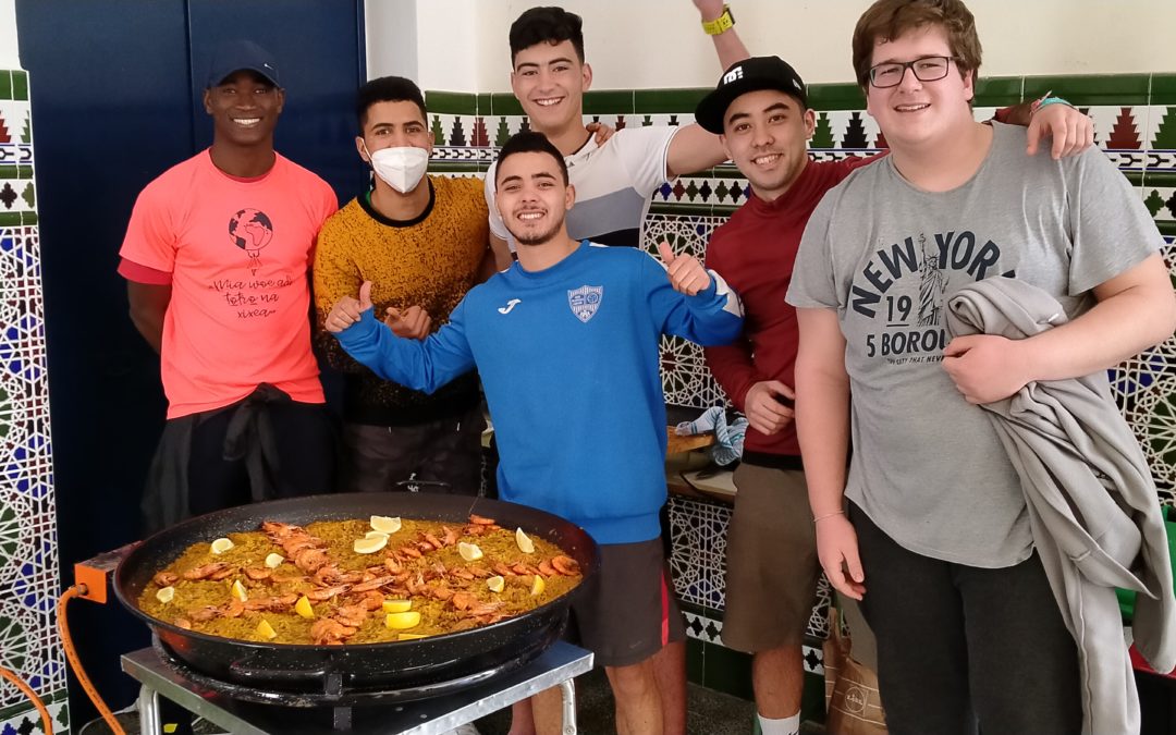 Los jóvenes de la Casa Bartolomé Blanco participan en el Encuentro Vocacional y en un retiro comunitario