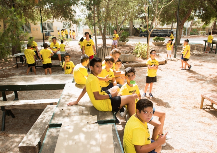 Los superhéroes protagonizan el Campamento Urbano de Salesianos Cartagena