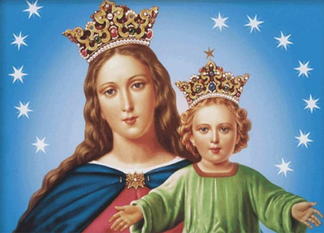 María Auxiliadora en la prisión de Maó