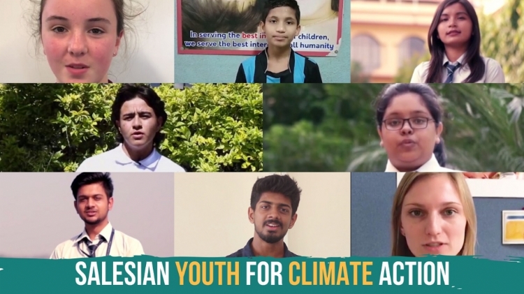 La juventud salesiana promueve acciones concretas a favor del cambio climático