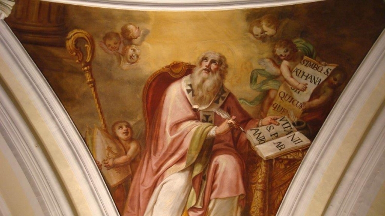 Restauración de las Pechinas de la cúpula de la Parroquia de San Antonio Abad de Valencia