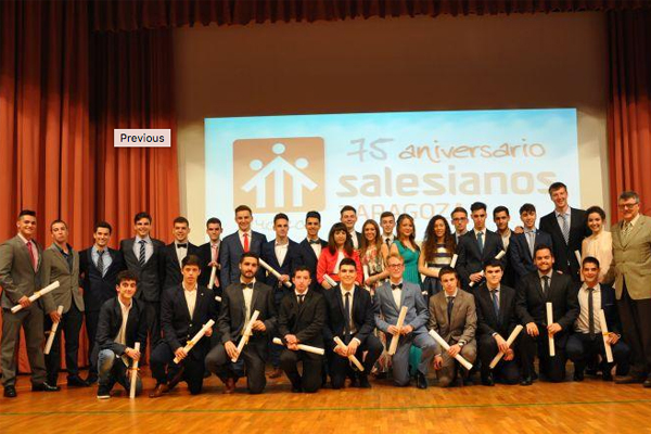 Fotonoticia: Los más mayores de Salesianos Zaragoza se despiden