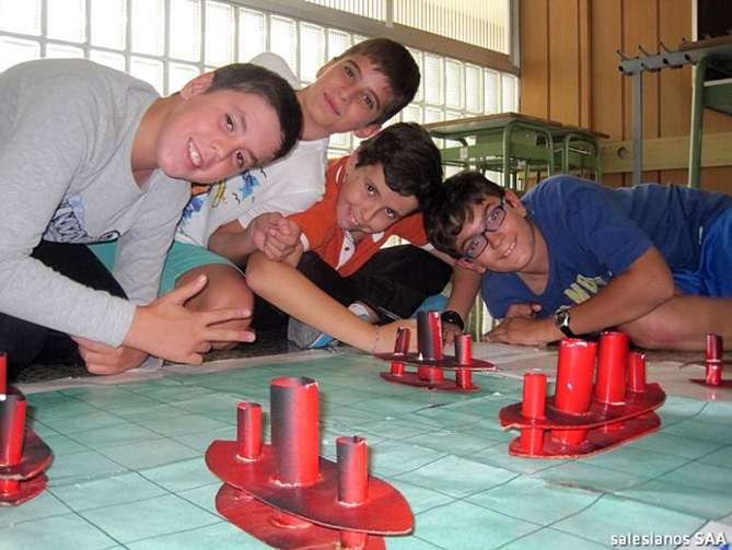 Juegos Gigantes para primero de ESO