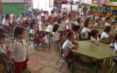 Los alumnos de Salesianos San Vicente Ferrer de Alcoy vuelven al colegio