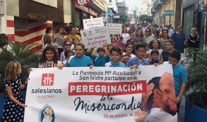 La Parroquia María Auxiliadora y San Isidro de Algeciras gana el Jubileo de la Misericordia