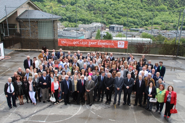 El colegio Sant Ermengol acoge los actos de celebración del cincuenta aniversario de la presencia salesiana en Andorra