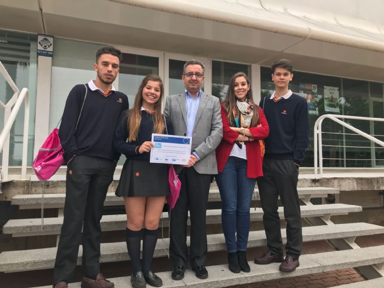 Salesianos Badajoz galardonado en el concurso Euroscola