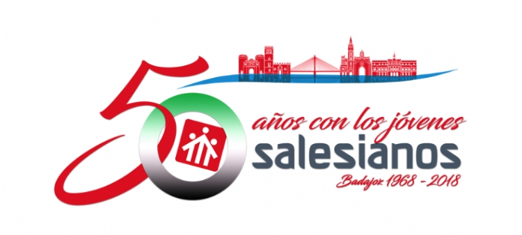 Fotonoticia: presentado el logo del cincuentenario de Salesianos Badajoz