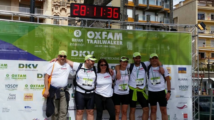 Trailwalker Girona 2017: 100 km solidarios contra la pobreza