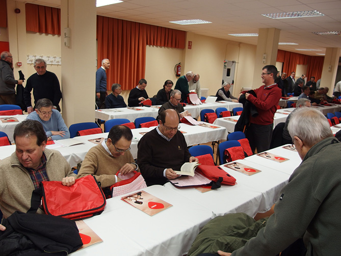 La segunda sesión del Capítulo de la Inspectoría María Auxiliadora, a punto de iniciar sus trabajos