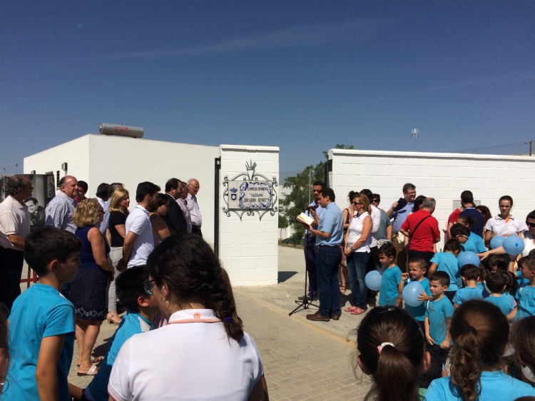 Carmona inaugura las instalaciones deportivas municipales Salesiano Eduardo Benot