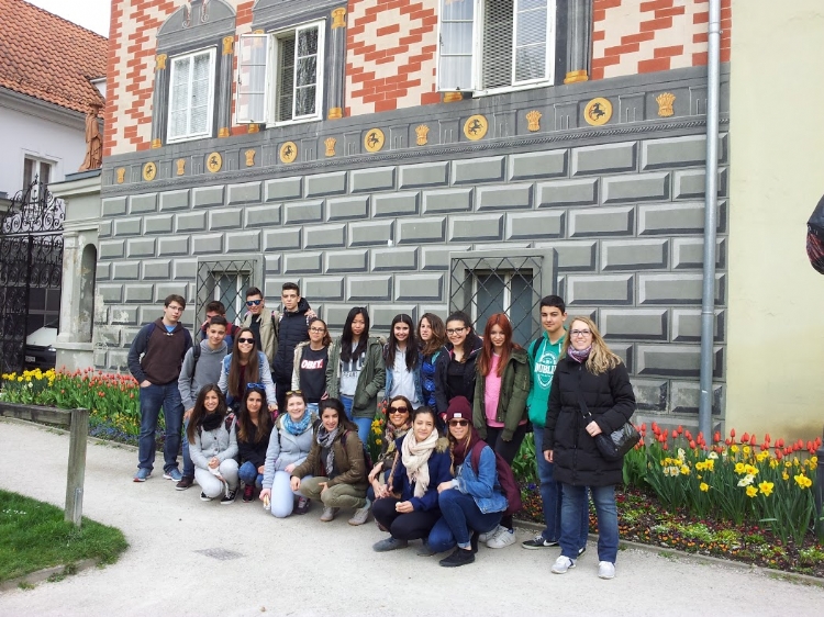 Intercambio de estudiantes de Salesianos Monzón y  un Colegio austriaco de Wels