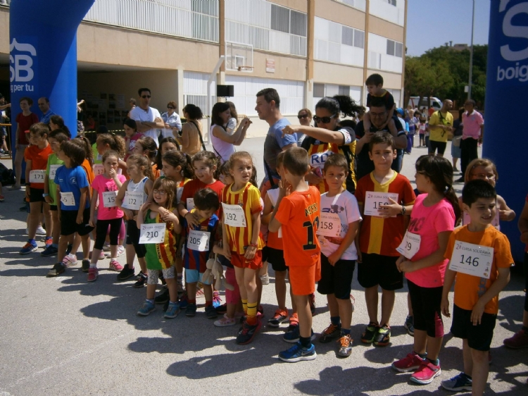 Carrera Solidaria en la ciudad de Sant Boi