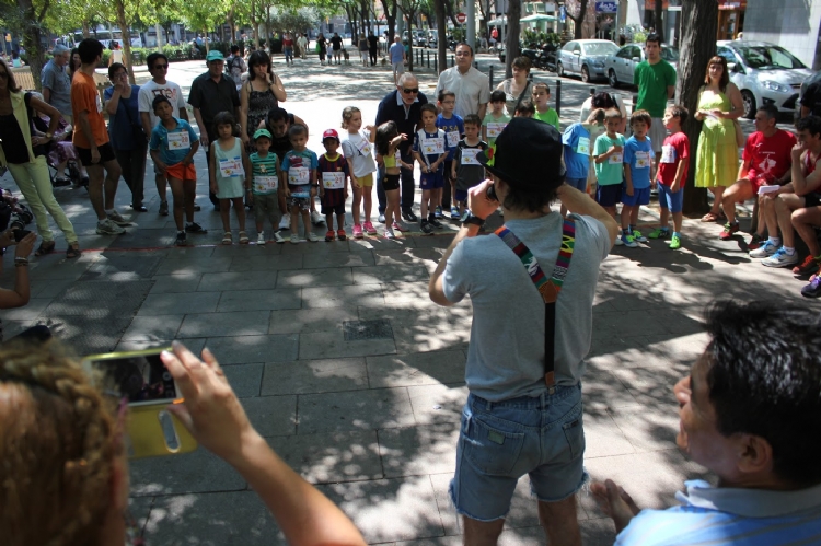 Más de 200 participantes en la carrera solidaria de VOLS-Navas