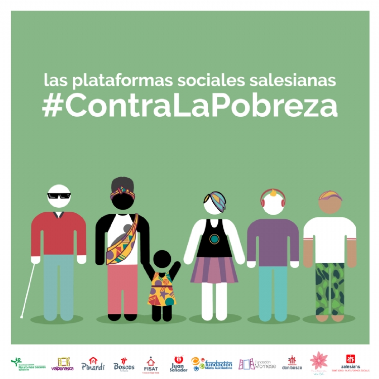 Las Plataformas Sociales Salesianas #ContralaPobreza exigen situar a las personas en el centro de las agendas políticas