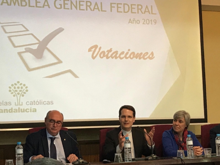 Miguel Canino elegido presidente de Escuelas Católicas Andalucía