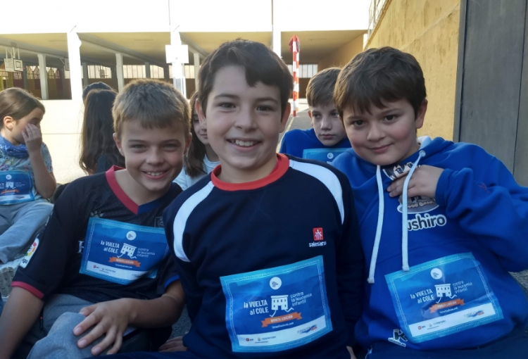 Salesianos se suma la ‘Vuelta al Cole por la Leucemia Infantil’