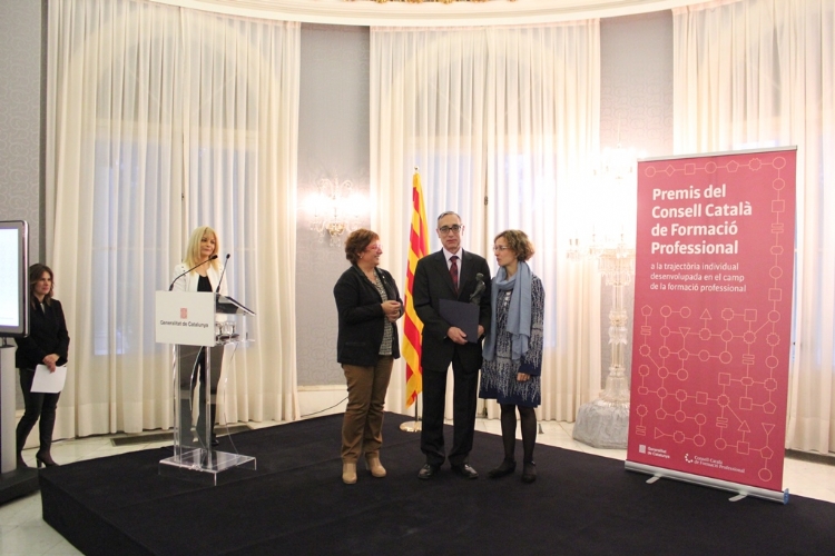 Miquel Tallada galardonado en los II Premios del Consejo Catalán de Formación Profesional