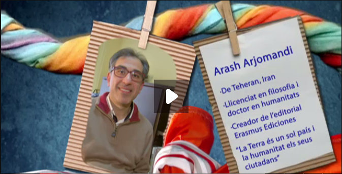El programa “Tot un món” de TV3 entrevista a Arash Arjomandi, pensador y profesor de ética en la EUSS