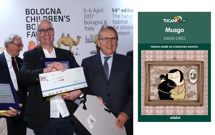 El premio edebé «Musgo / Molsa» de David Cirici consigue en Italia el prestigioso Premio Strega