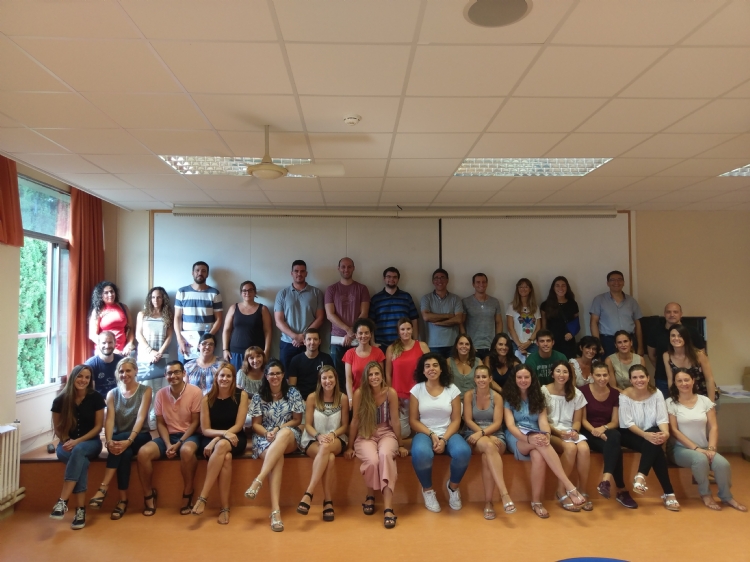 Formación para el nuevo personal de escuelas de Cataluña, Huesca y Ciutadella