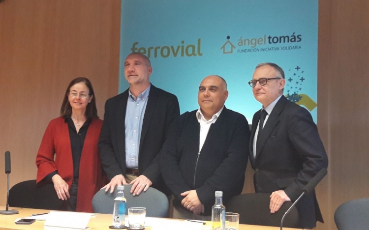 Ferrovial apoya el proyecto del Centro formativo de Hostelería de la Fundación Ángel Tomás