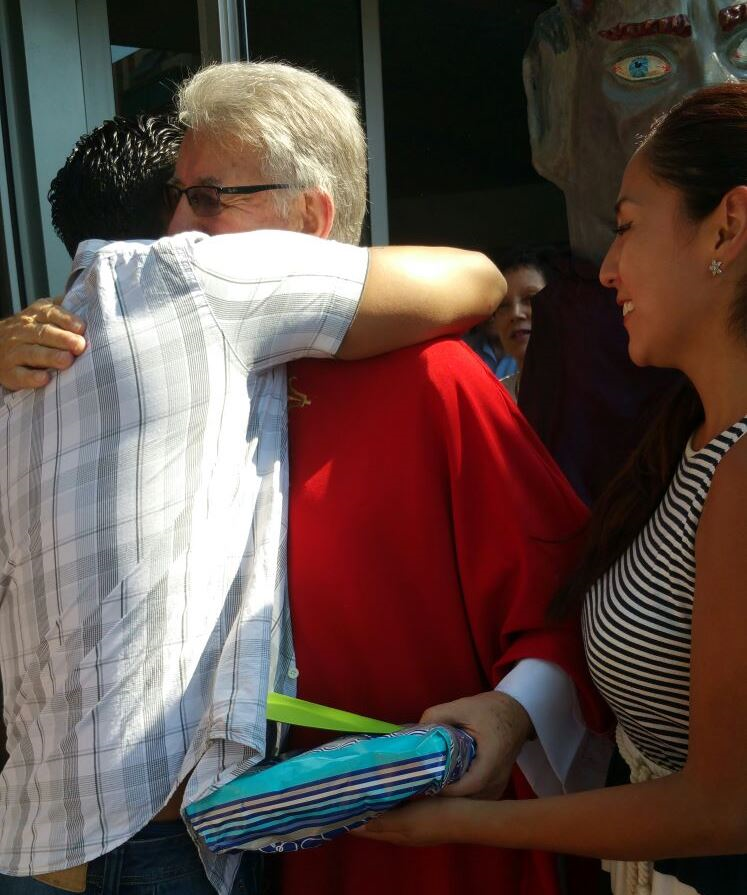 Emotiva despedida al rector saliente de la parroquia salesiana de Girona