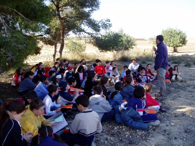 Fotonoticia: Salesianos Godelleta inicia sus programas de Educación Ambiental en 2018