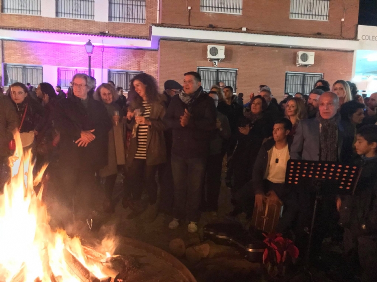 Salesianos Huelva, solidaridad al ritmo de la zambomba