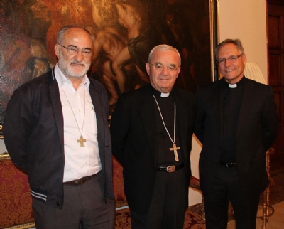 Los provinciales de Salesianos España recibidos por el Nuncio
